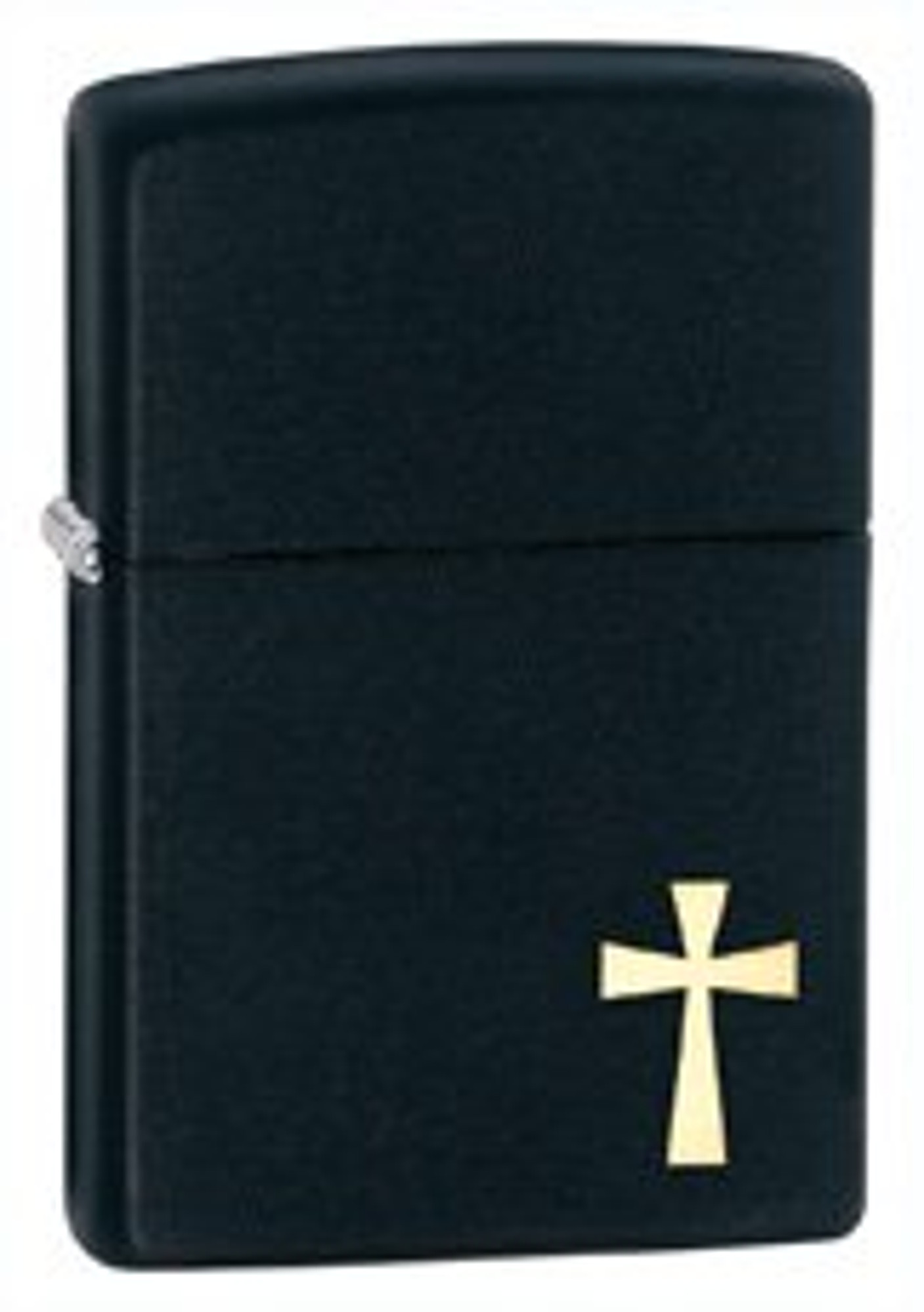 Zippo Cross - Black Matte