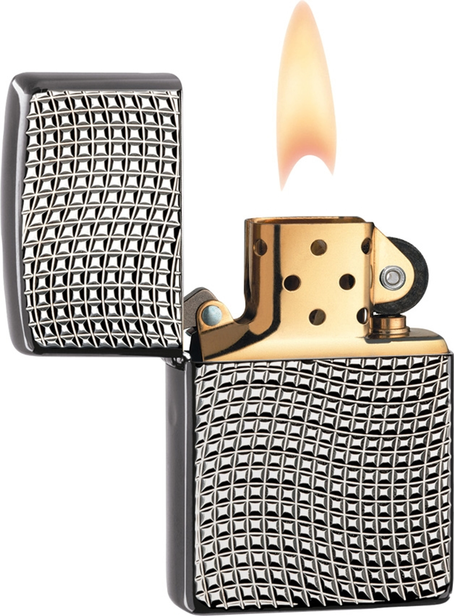 Zippo Cross Wave Ridge