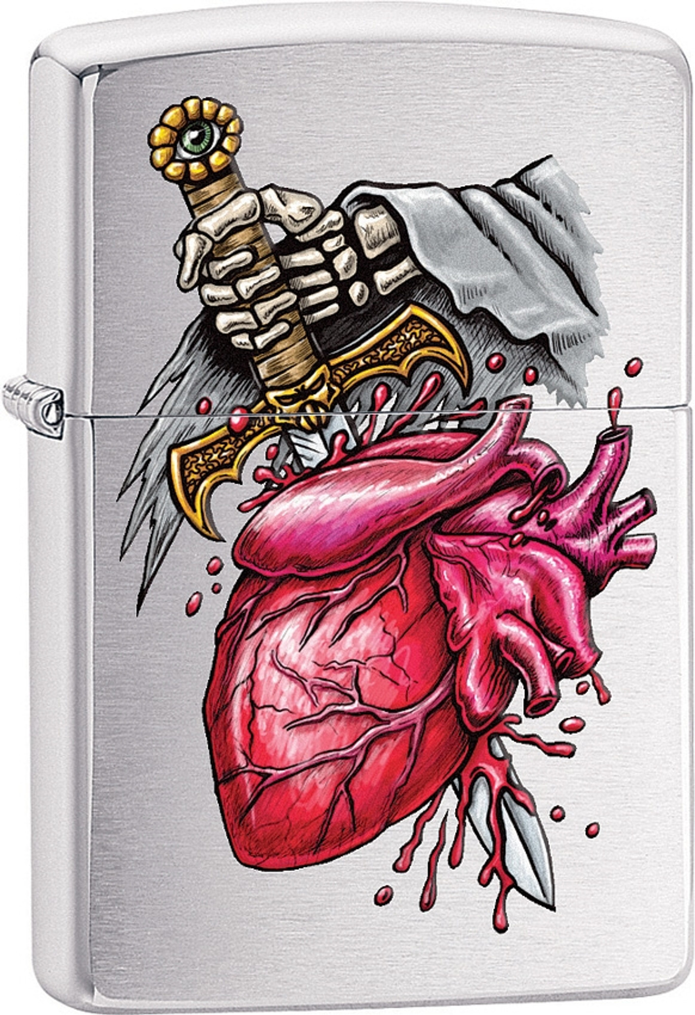 Zippo Goth Heart and Sword