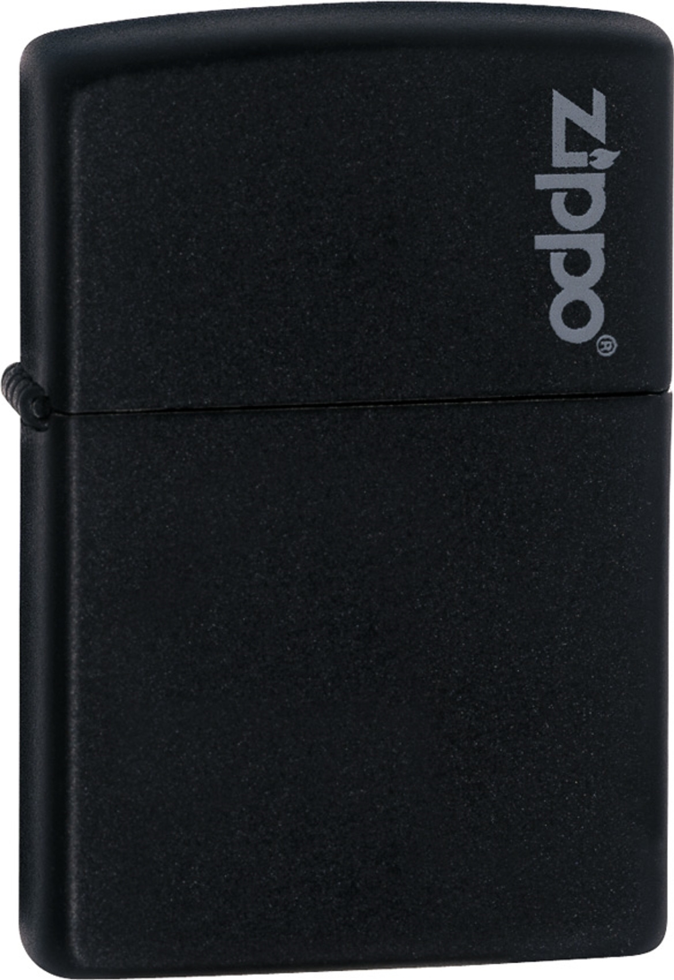 Zippo Logo Black Matte