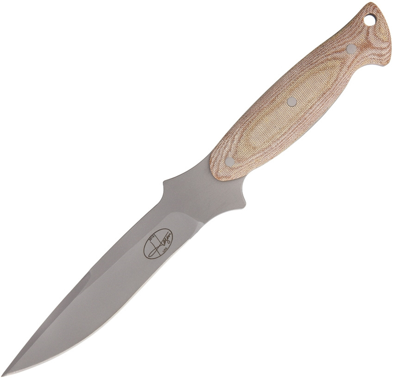 Boot Knife Tan Micarta