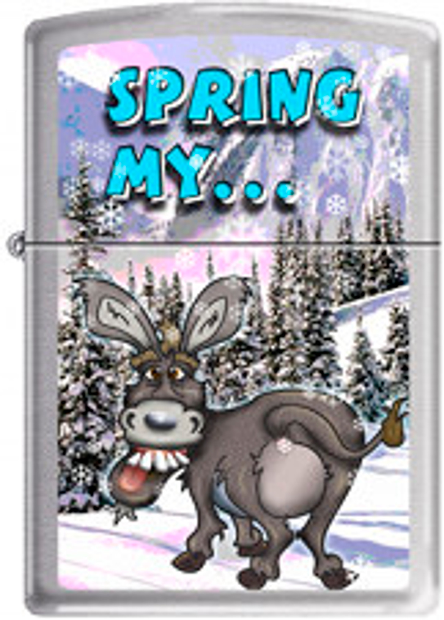 Zippo Spring My Ass Donkey