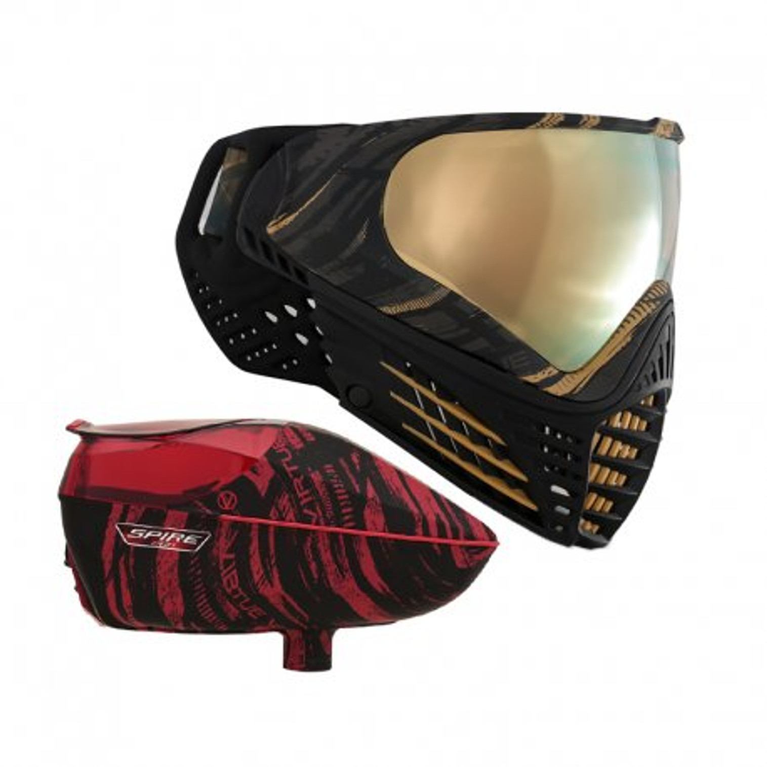 Virtue VIO Contour Graphic Gold + Red Spire 260 Combo Deal