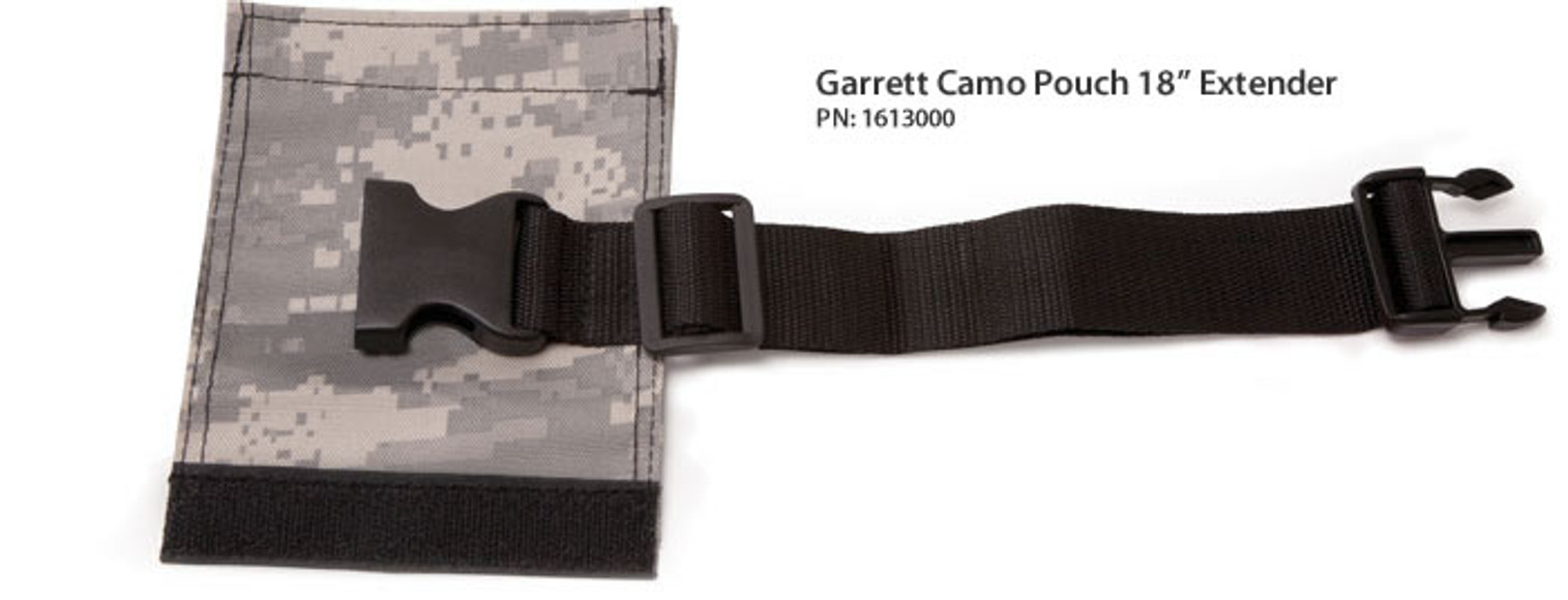 Garrett 18" Camo Pouch Belt Extender