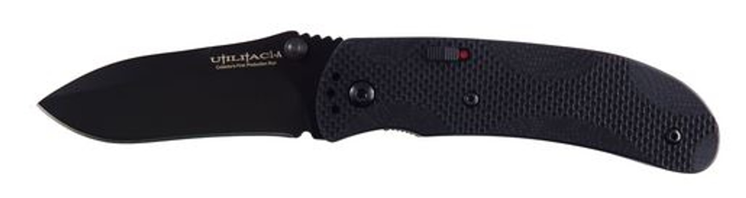 OKC 8873 Joe Pardue Assisted Opening Folder - Black