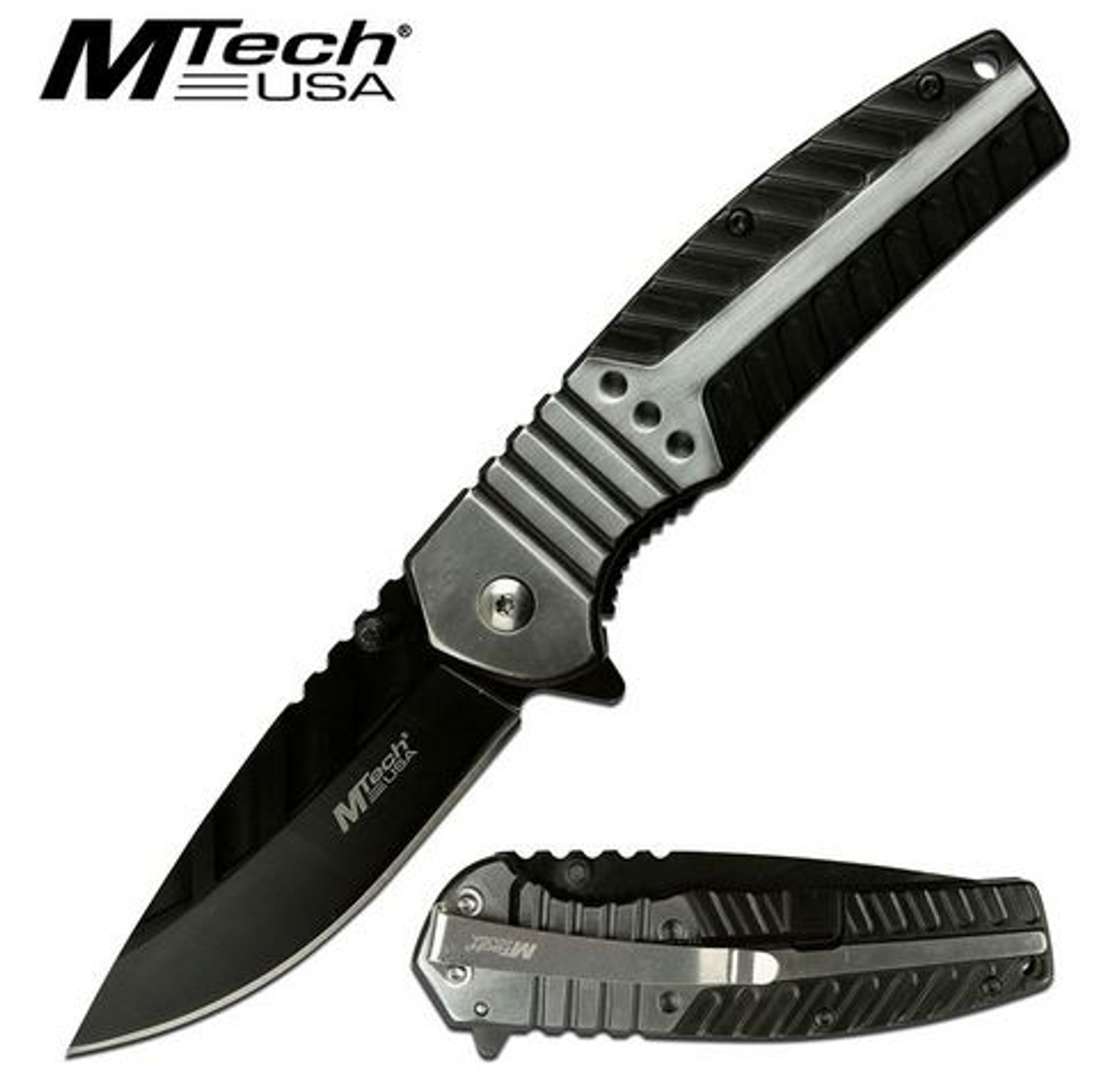 Mtech A1000BK Assisted Stainless Folder Black