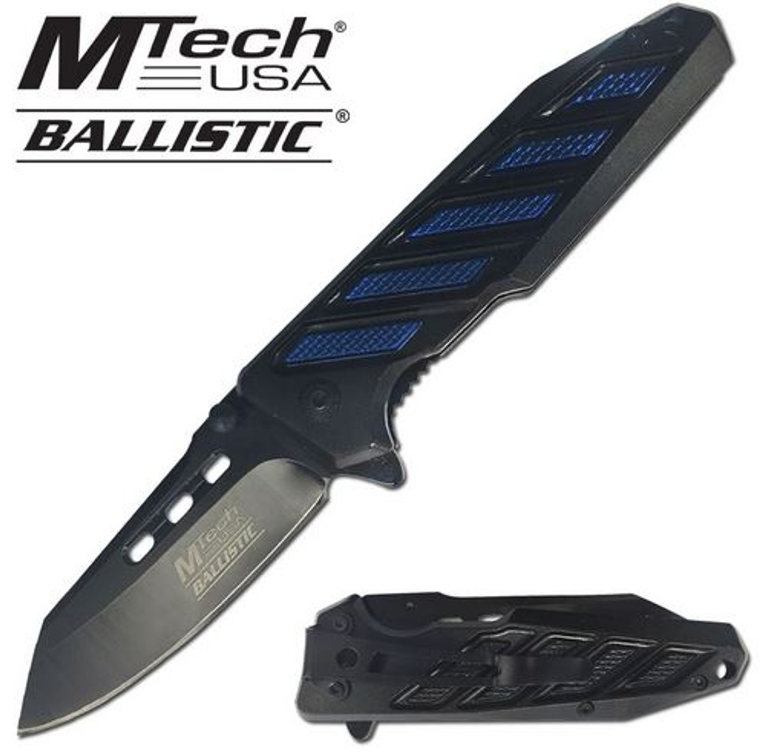 MTech A900BL Reverse Assisted Open - Blue