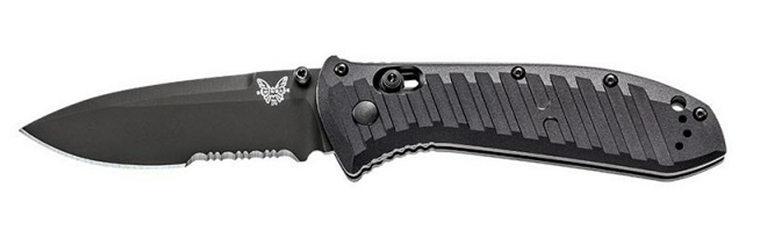 Benchmade 570SBK Presidio II S30V ComboEdge Black Blade