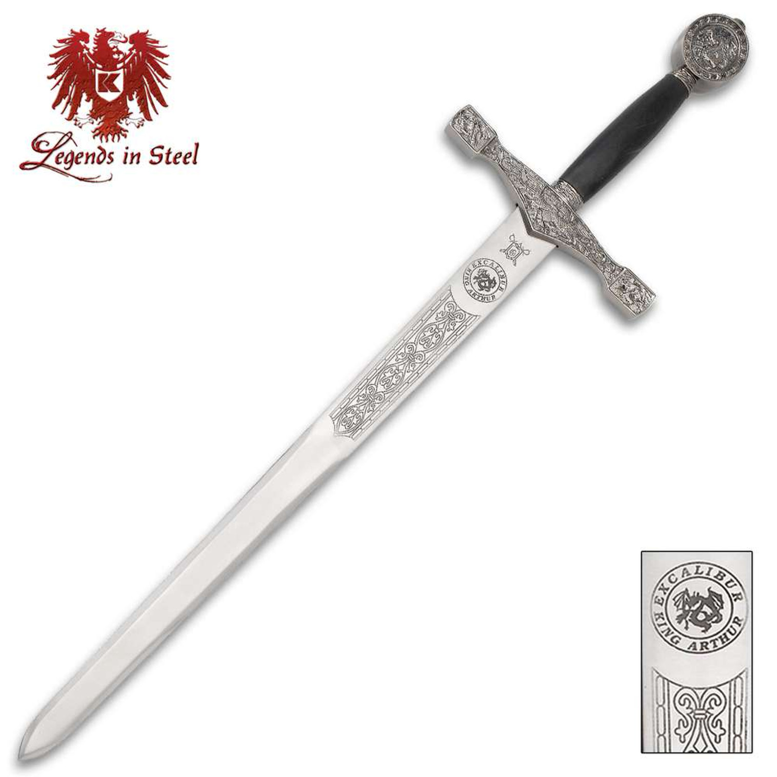 Silver Excalibur Sword