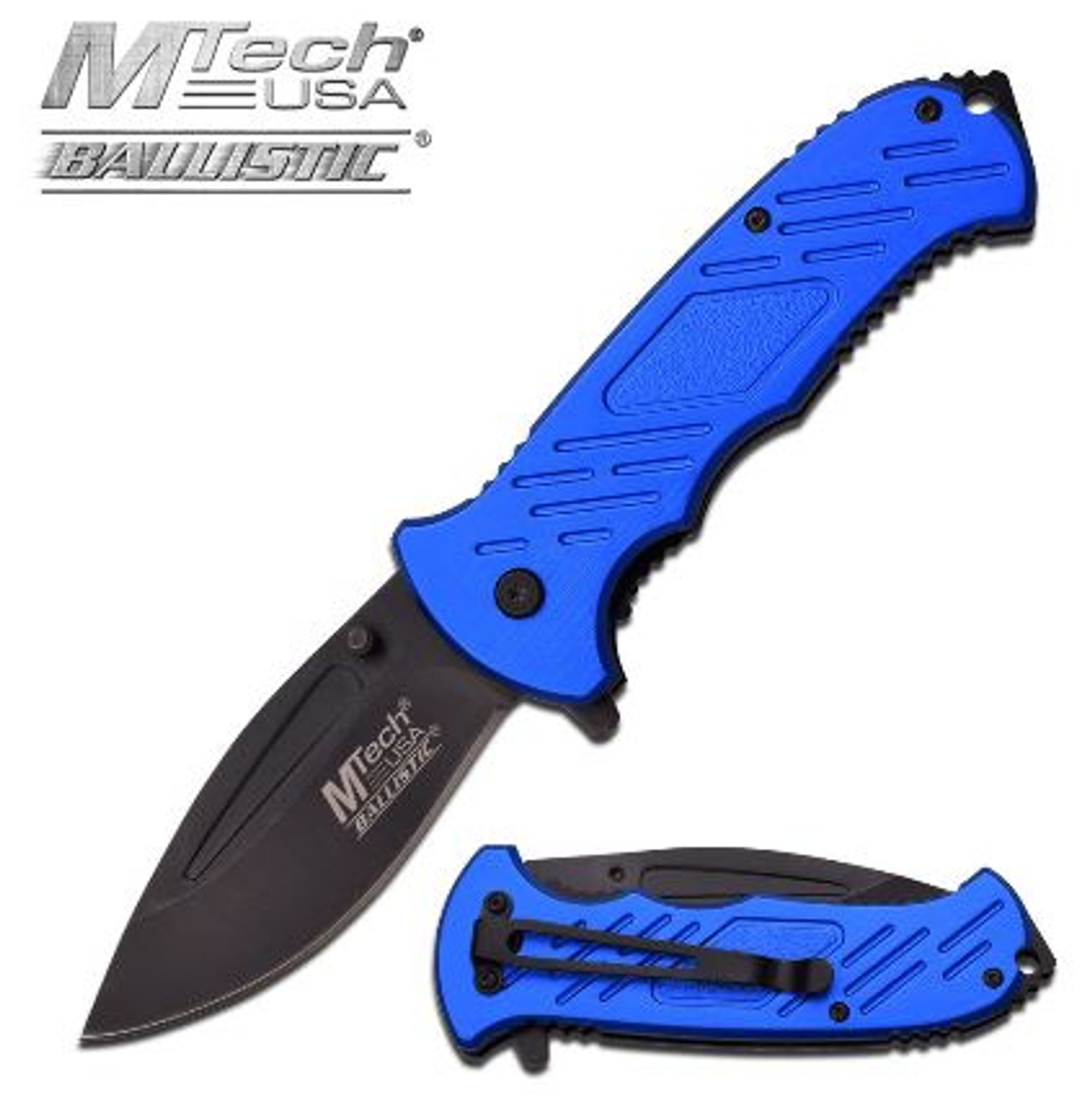 Mtech MTA875BL Folding Knife Assisted Opening