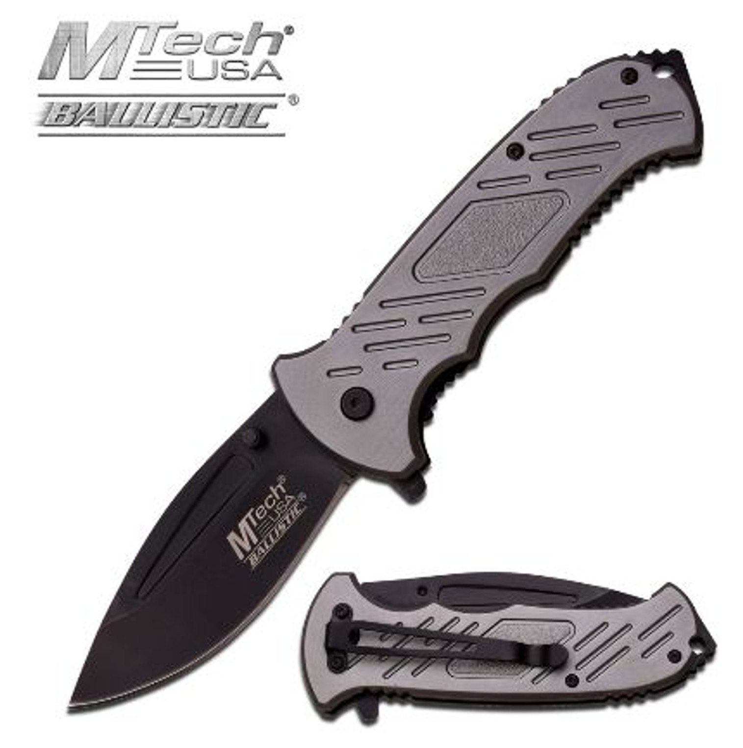 Mtech MTA875GY Folding Knife Assisted Opening