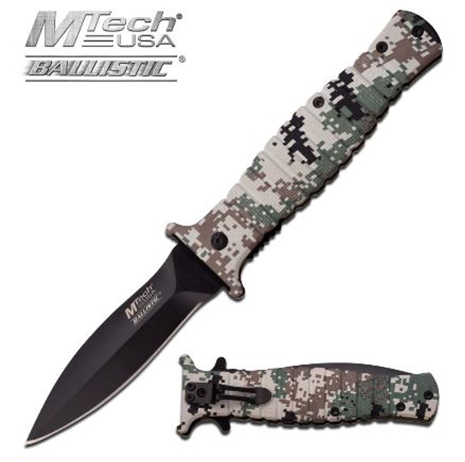 Mtech MTA912DG Folding Knife Assisted Opening