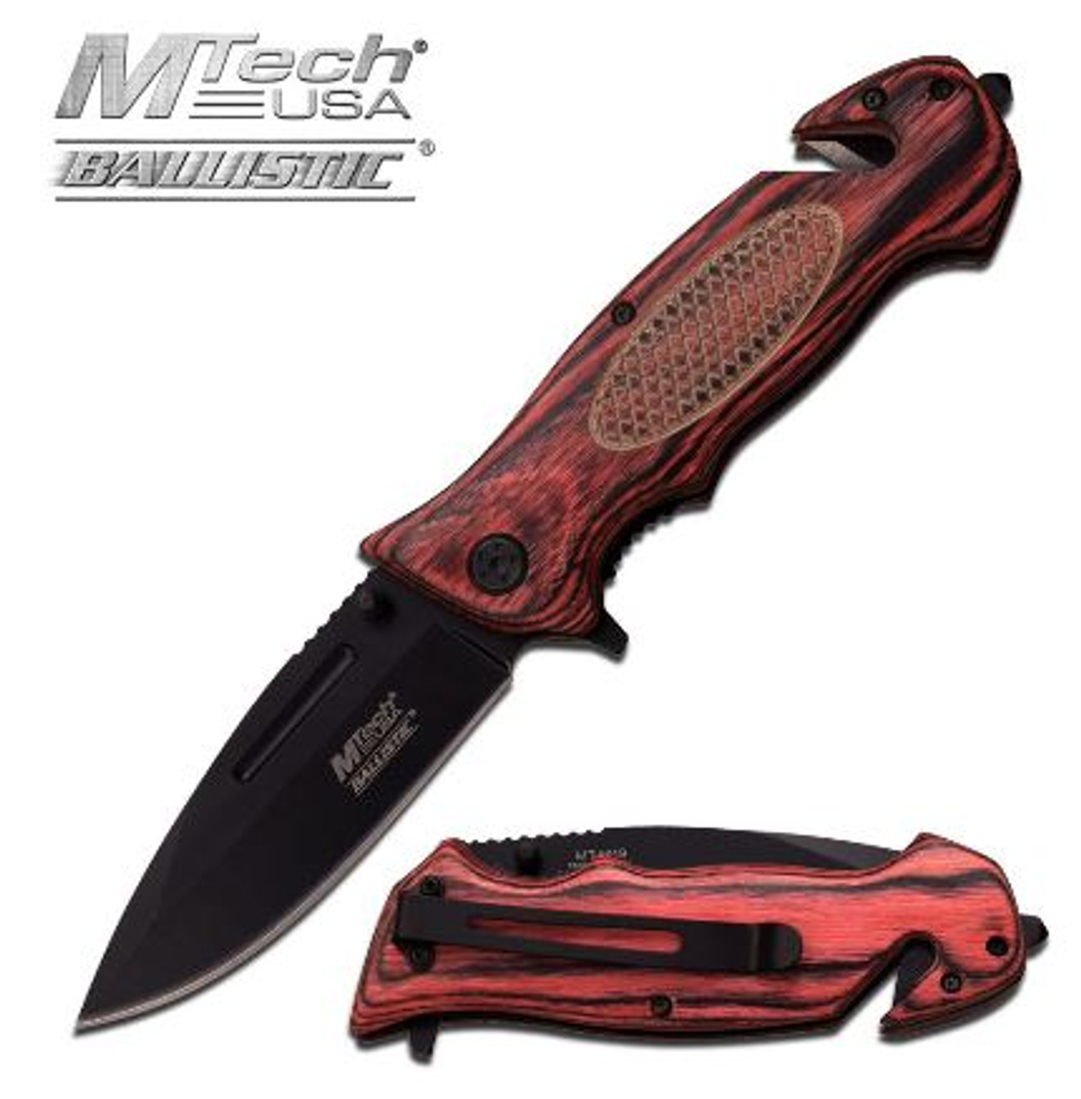 Mtech MTA919PW Folding Knife Assisted Opening