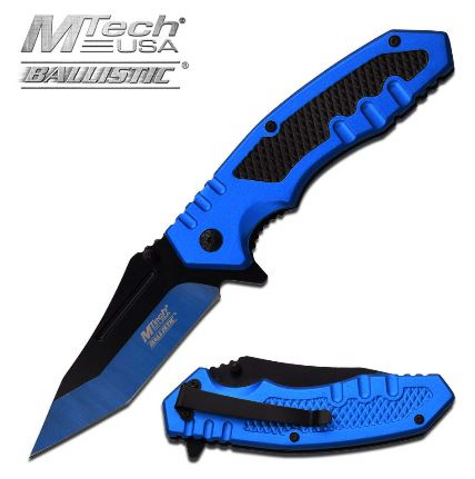 Mtech MTA929BL Folding Knife Assisted Opening