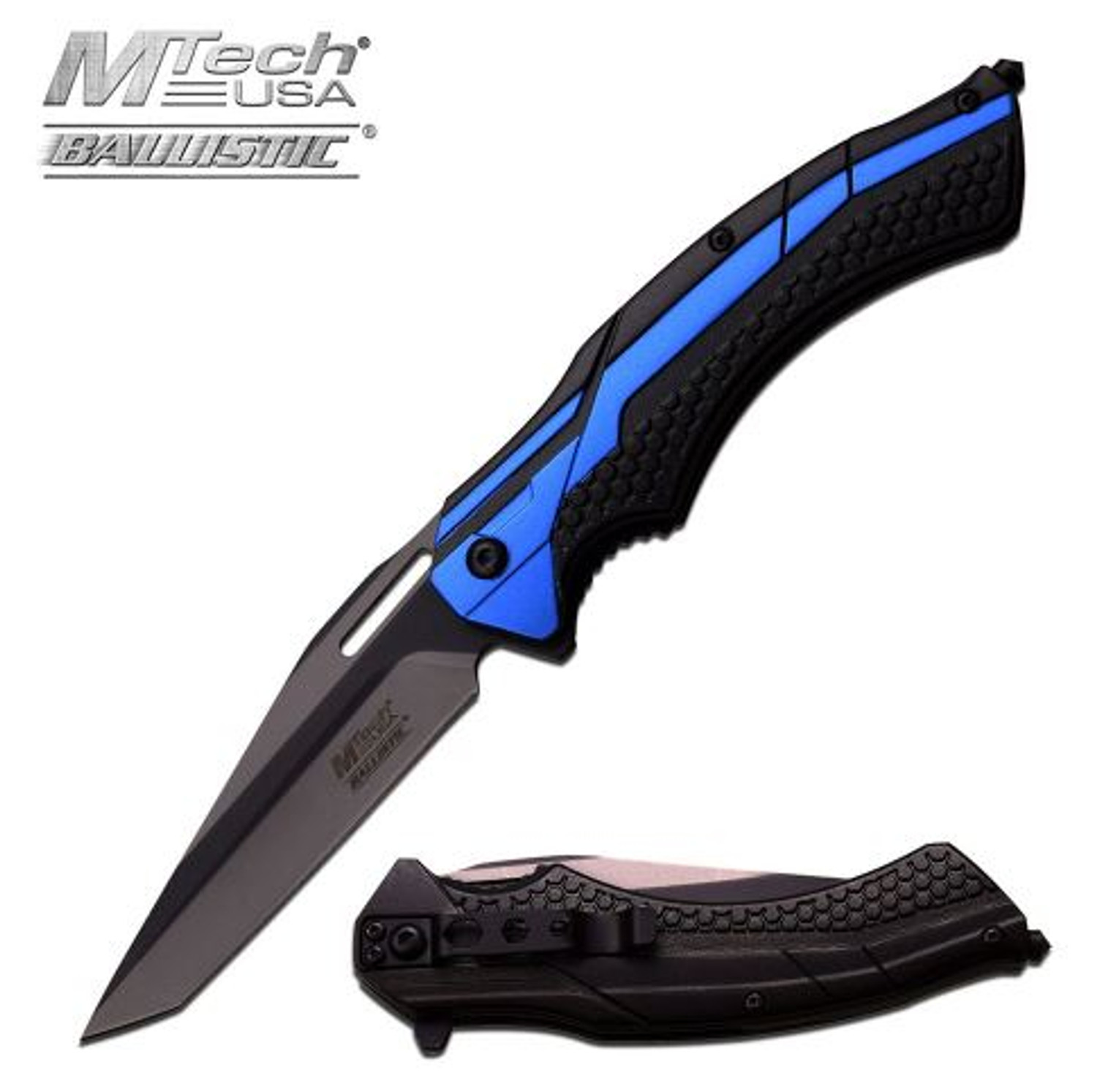 Mtech MTA934BL Folding Knife Assisted Opening