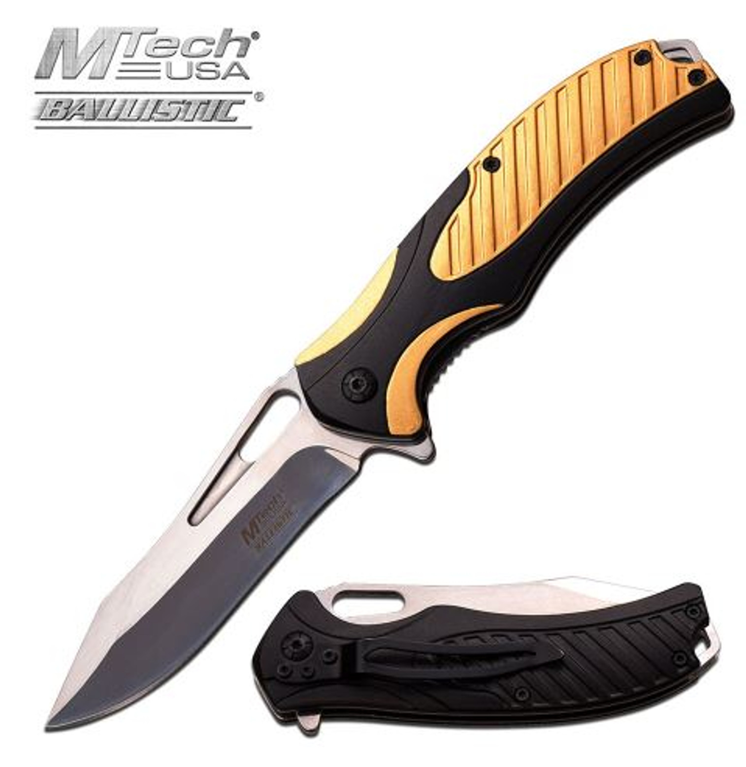 Mtech MTA942GD Folding Knife Assisted Opening