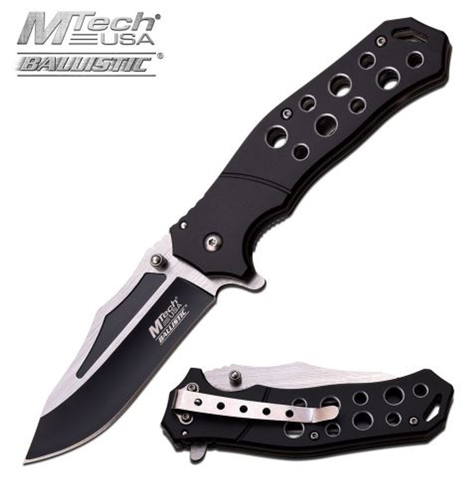 Mtech MTA951BK Folding Knife Assisted Opening