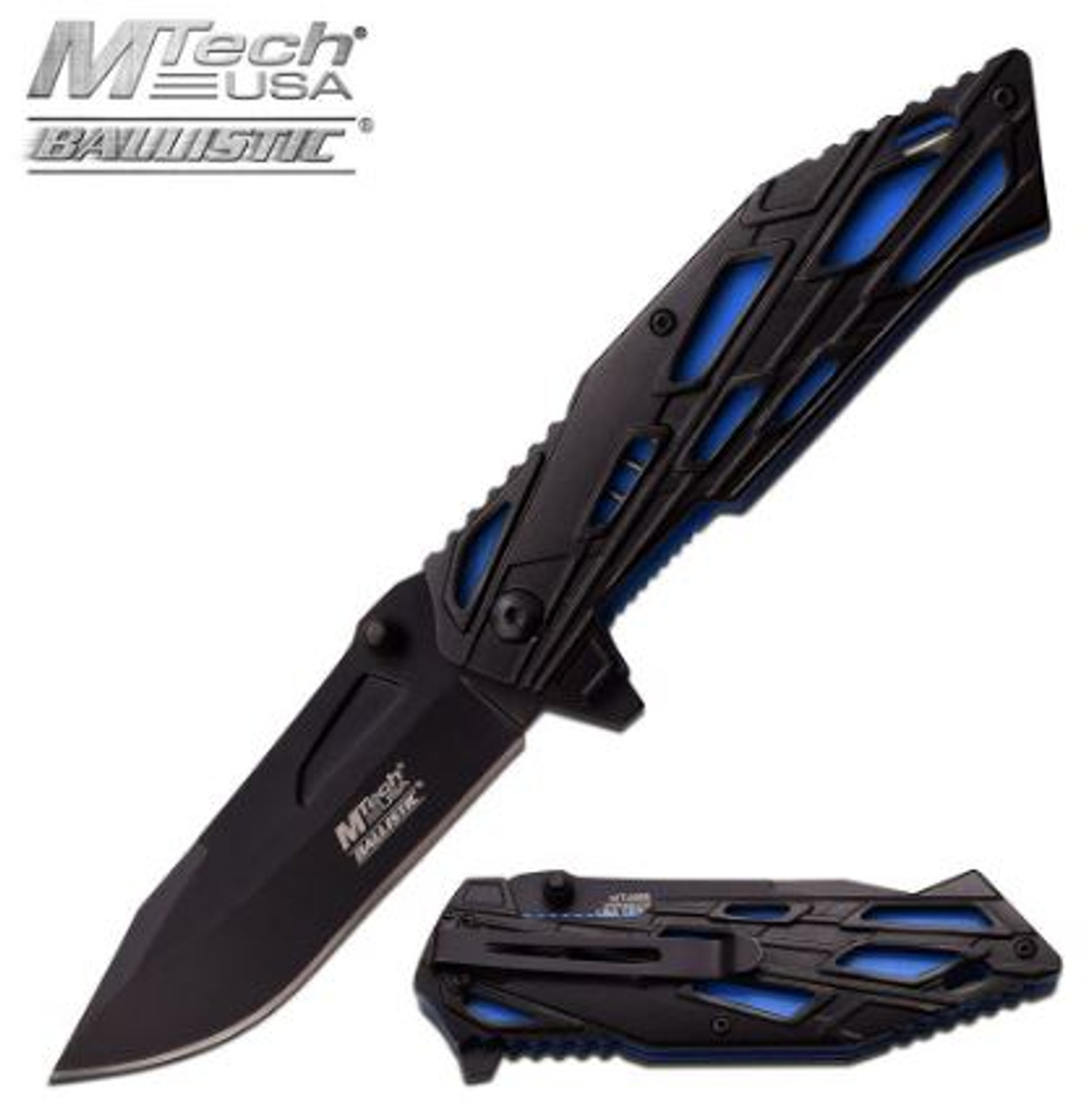 Mtech MTA956BL Folding Knife Assisted Opening