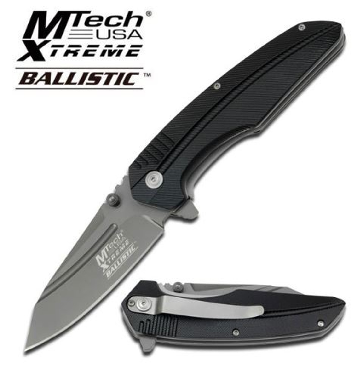 MTech MXA813GP Folding Knife Assisted