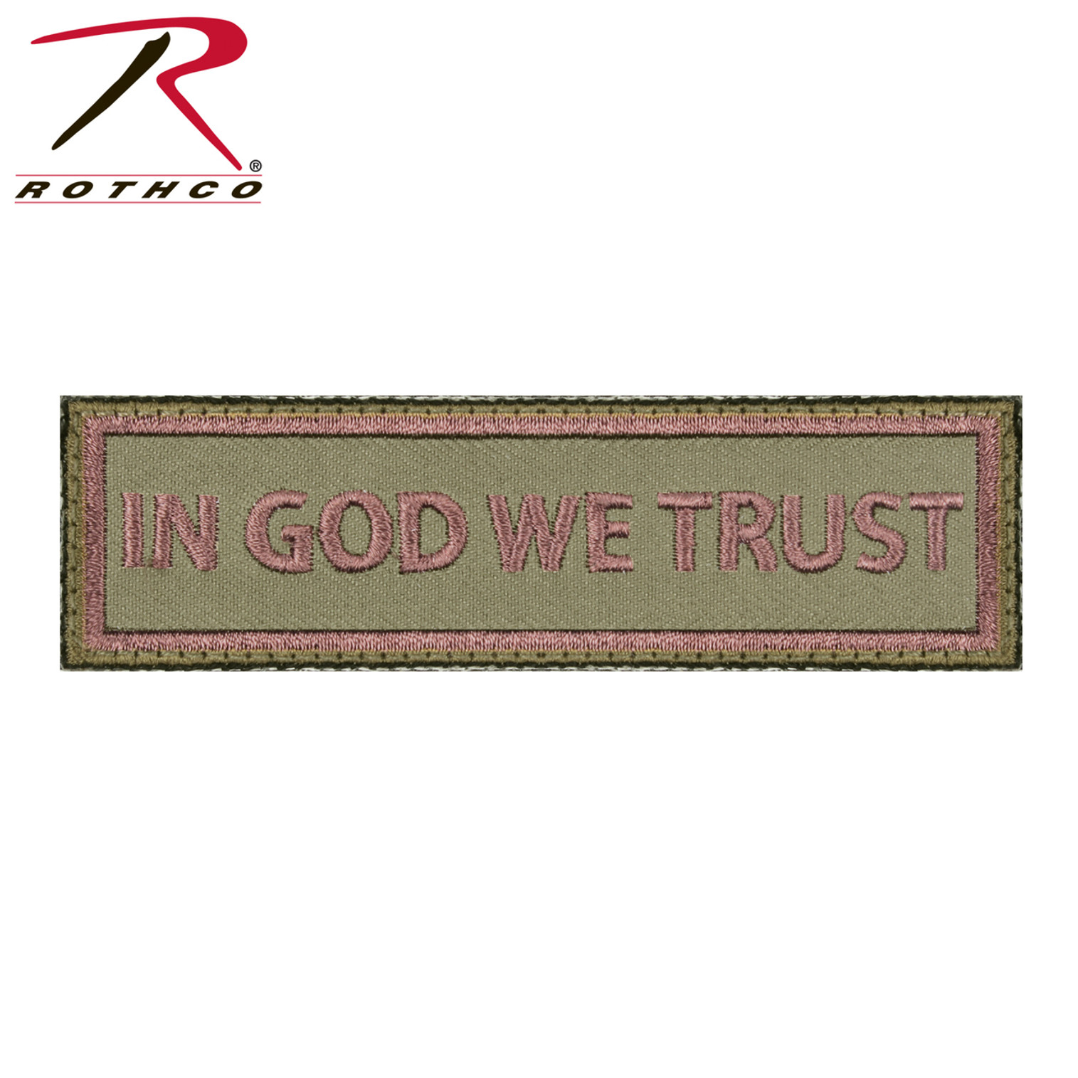 Rothco In God We Trust  - Morale Patch