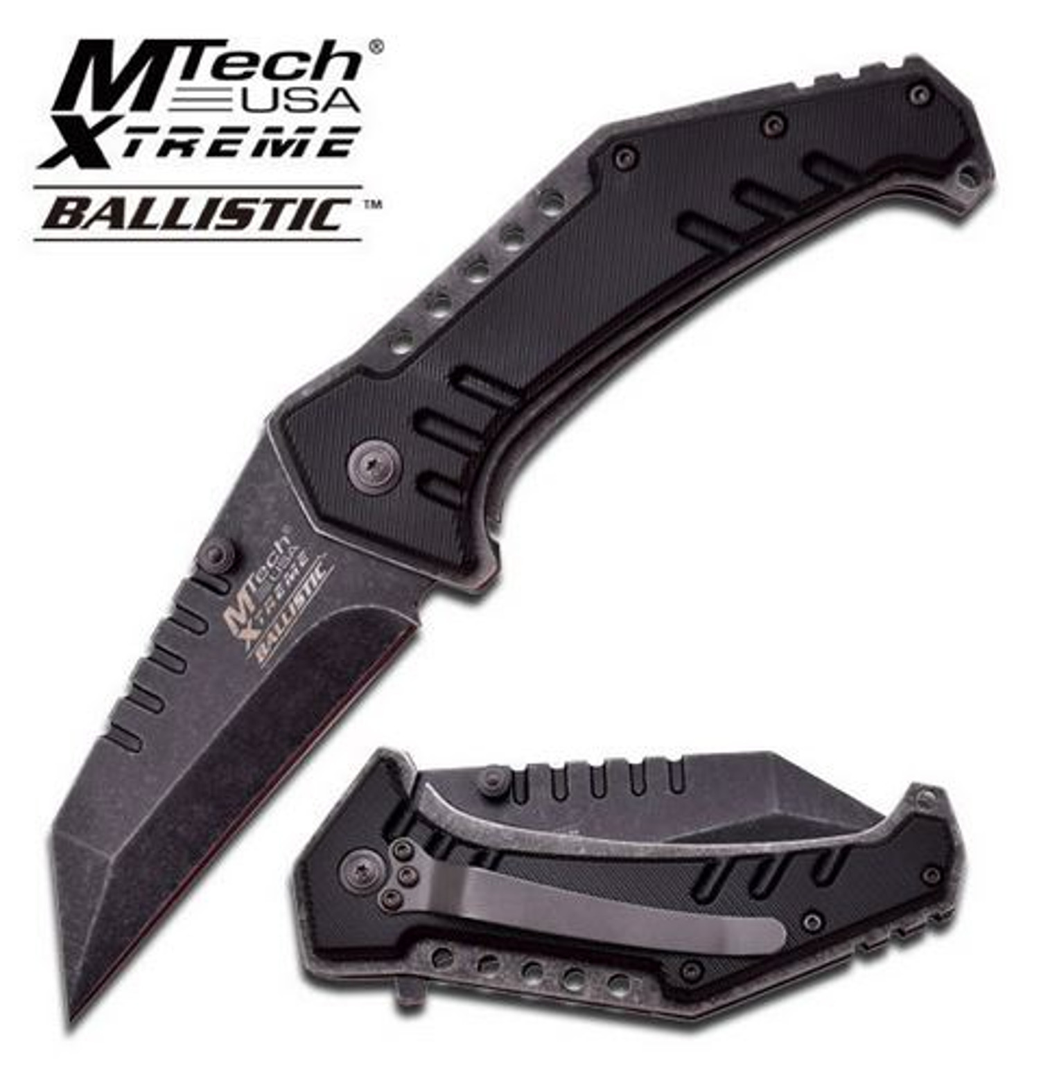 Mtech Xtreme A814SW Ballistic Wharncliffe Stonewash