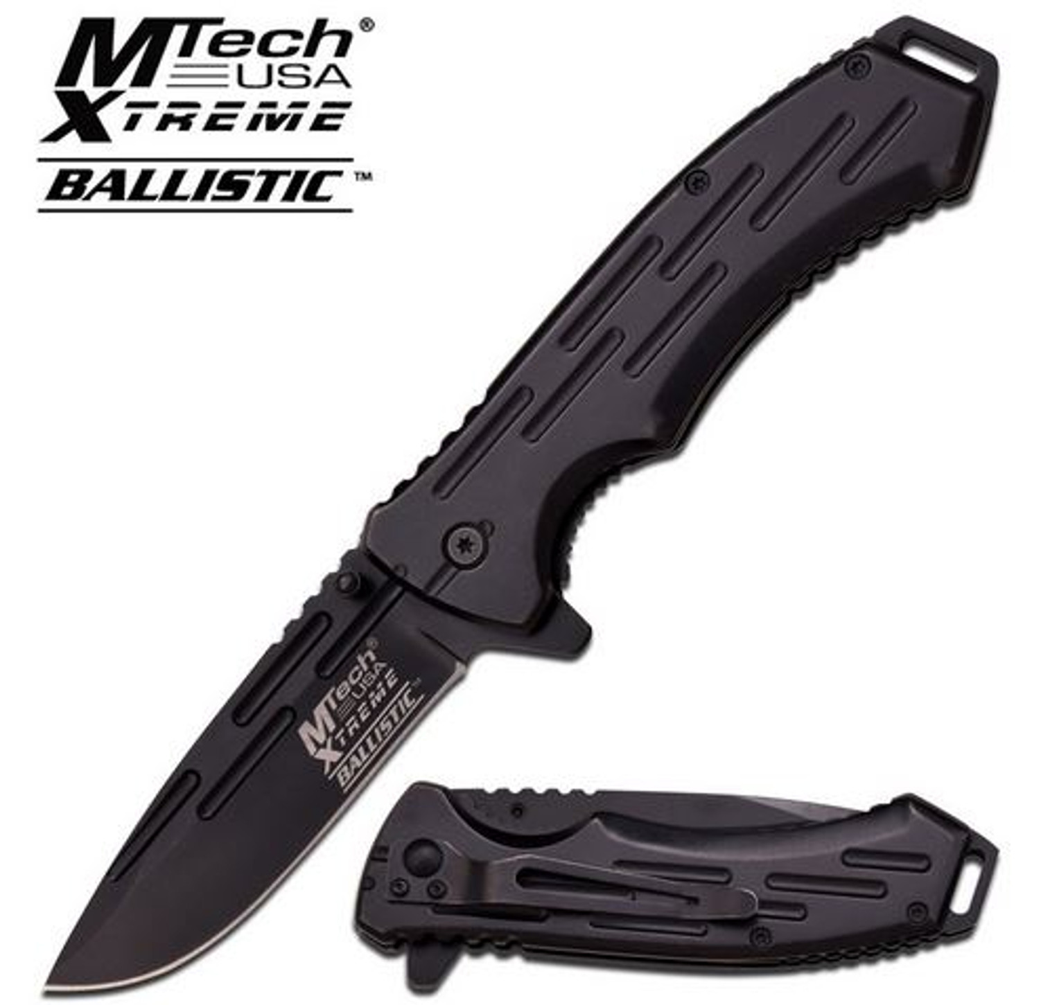 Mtech Xtreme A836BK Ballistic Black Flipper