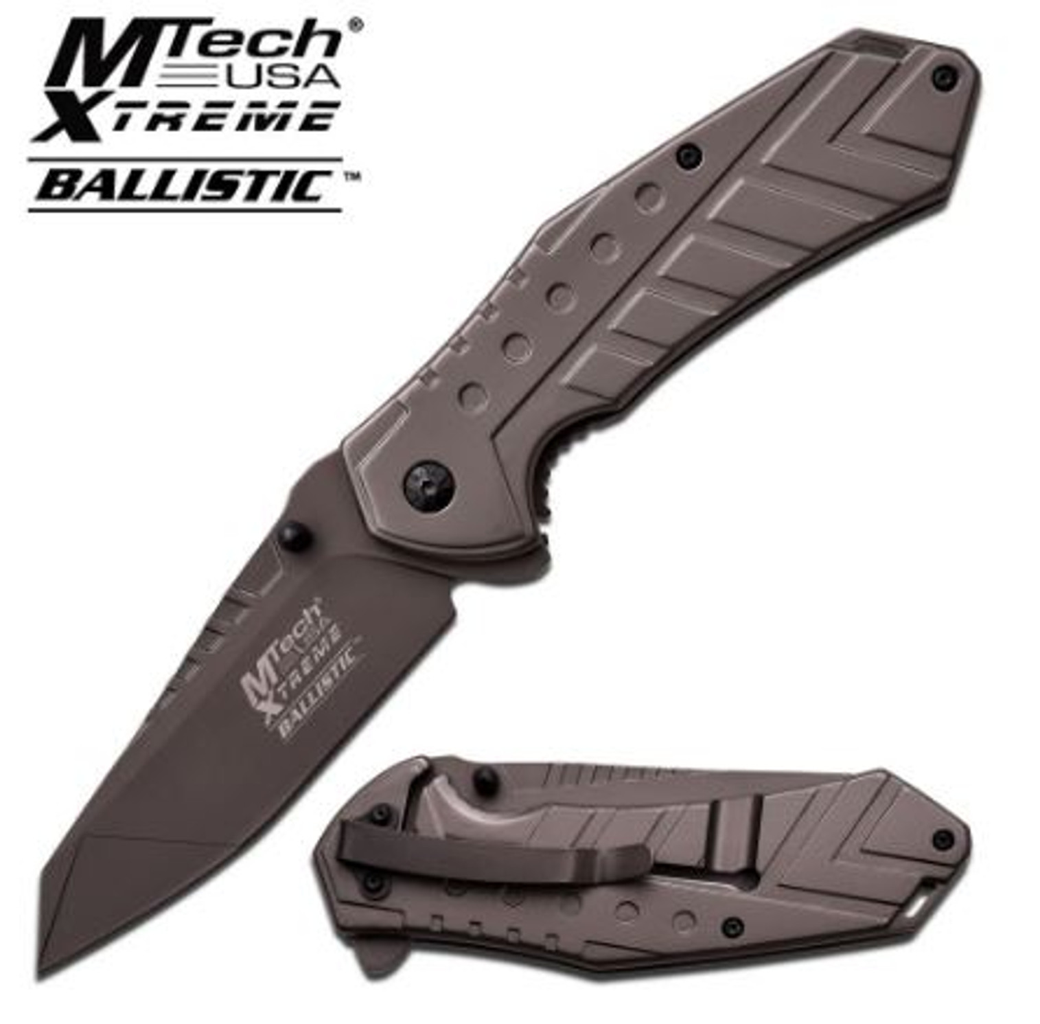 Mtech Xtreme MXA837GY Folding Knife Assisted Opening