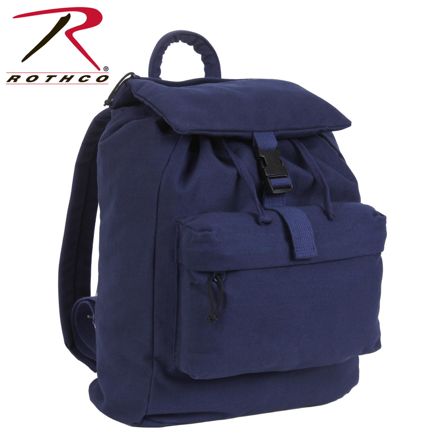 Rothco Canvas Daypack - Navy Blue