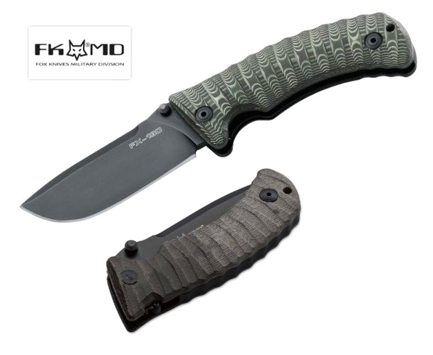 Fox Italy FX130MGT FKMD Pro Hunter, N690, Micarta Handle