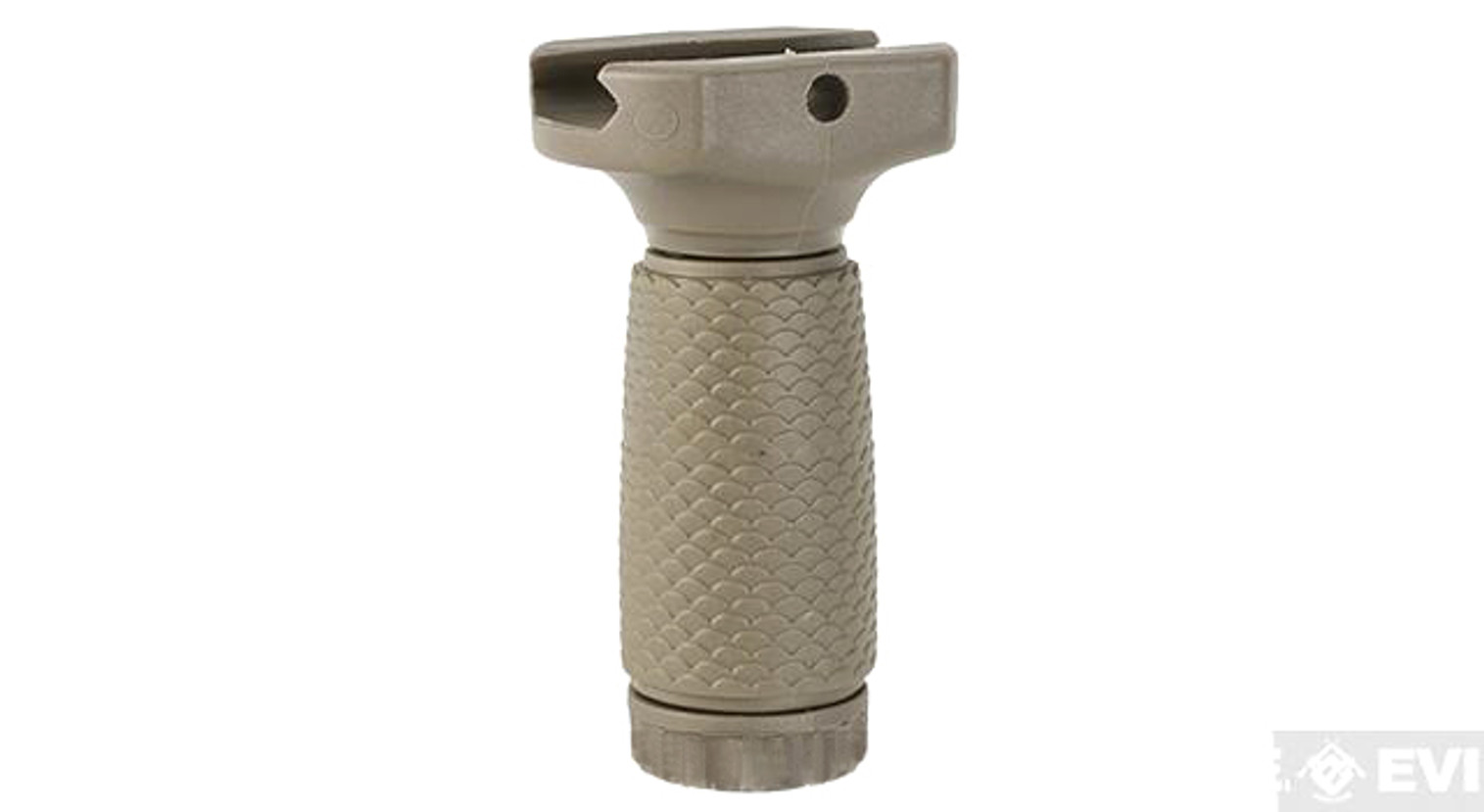 G&P Scale Pattern Tactical Rubber Vertical Grip - Sand (Short)