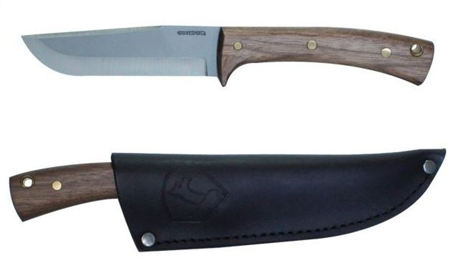 Condor CTK229-5HC Stratos Knife w/ Leather Sheath
