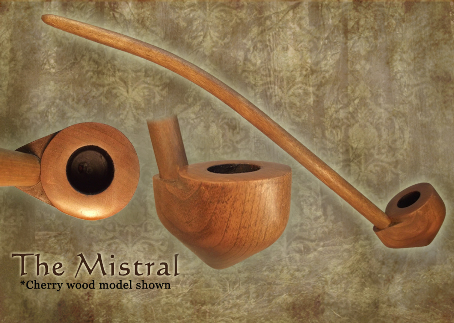 MacQueen Pipes 'The Mistral' - Cherry Wood