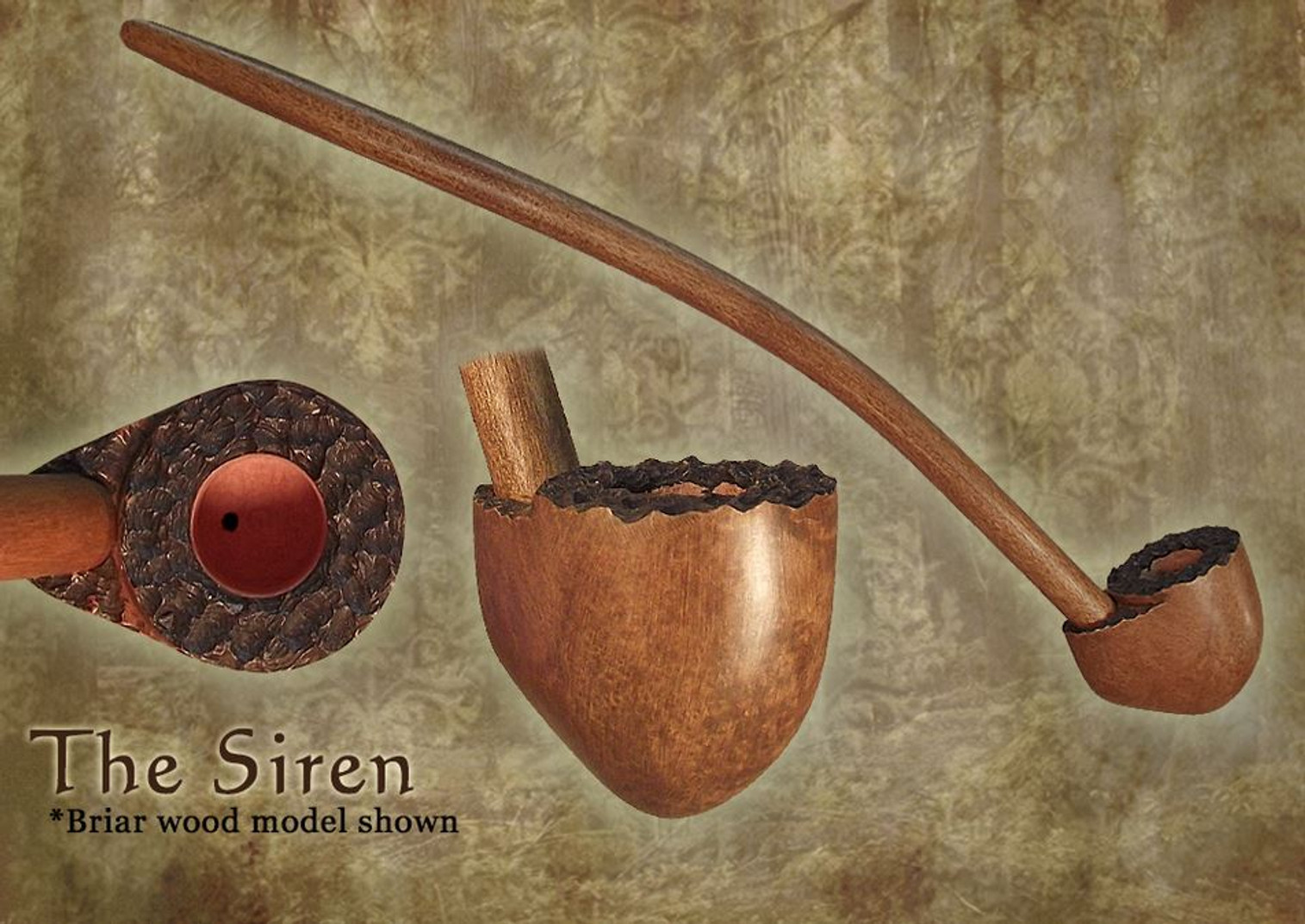 MacQueen Pipes 'The Siren' - Briar Wood