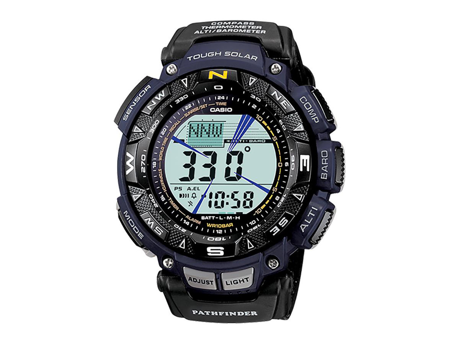 Casio pathfinder shop triple sensor