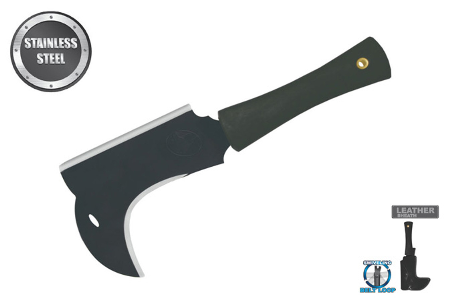 Condor CTK3008B Bush Knife w/ Leather Sheath