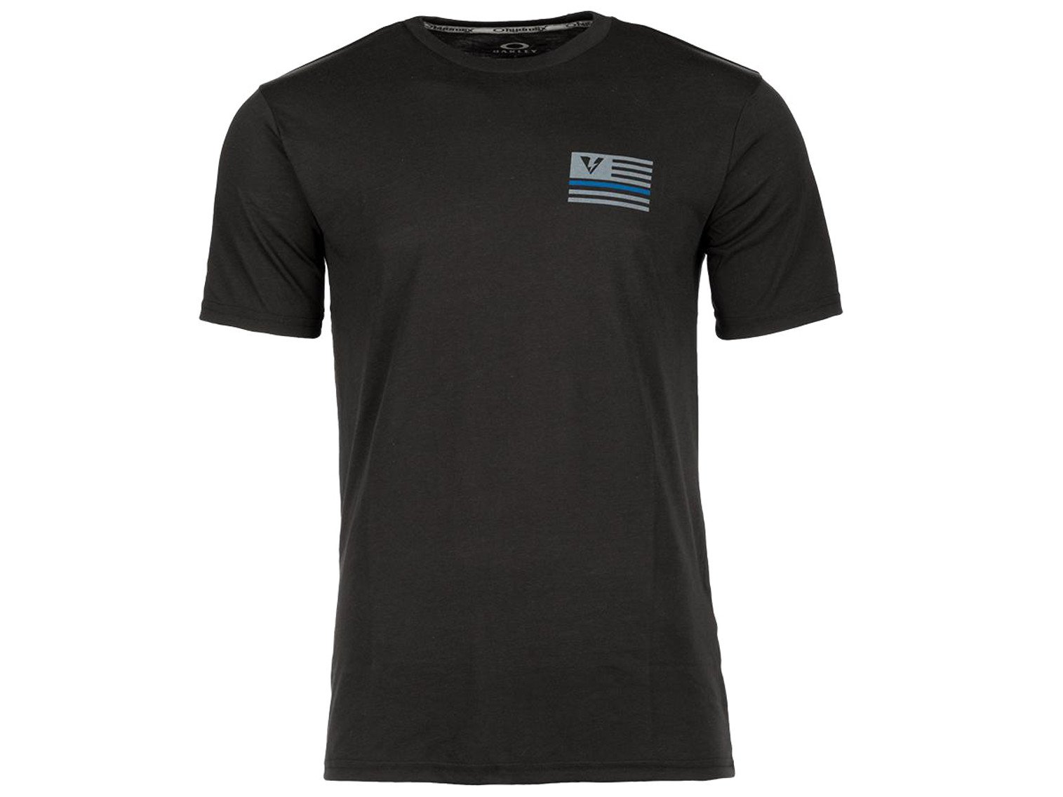 Oakley Thin Blue Line O-Hydrolix T-Shirt - Jet Black