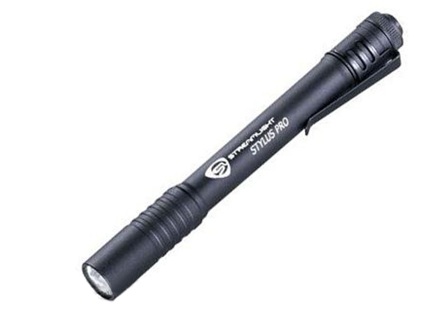 Streamlight Stylus Pro® White C4® LED 90 Lumens 2x AAA Tactical Pen Flashlight - Black
