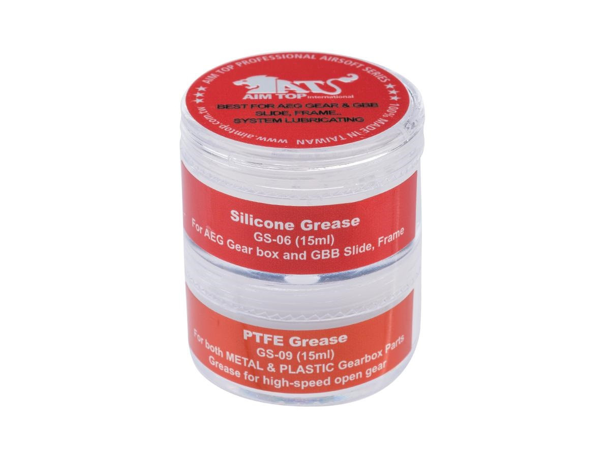 Silicone & PTFE (X-Large) Combo Set for Airsoft AEG & GBB Pistols & Rifles