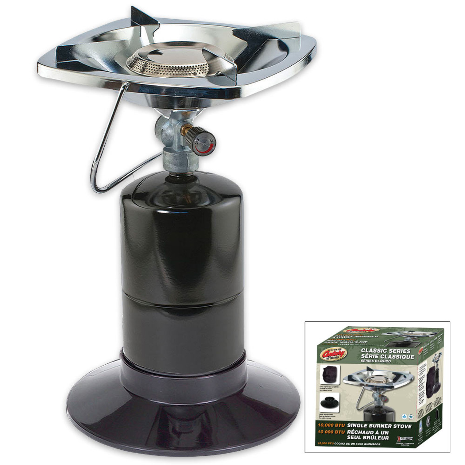 Single Burner Folding Stove - Hero Outdoors