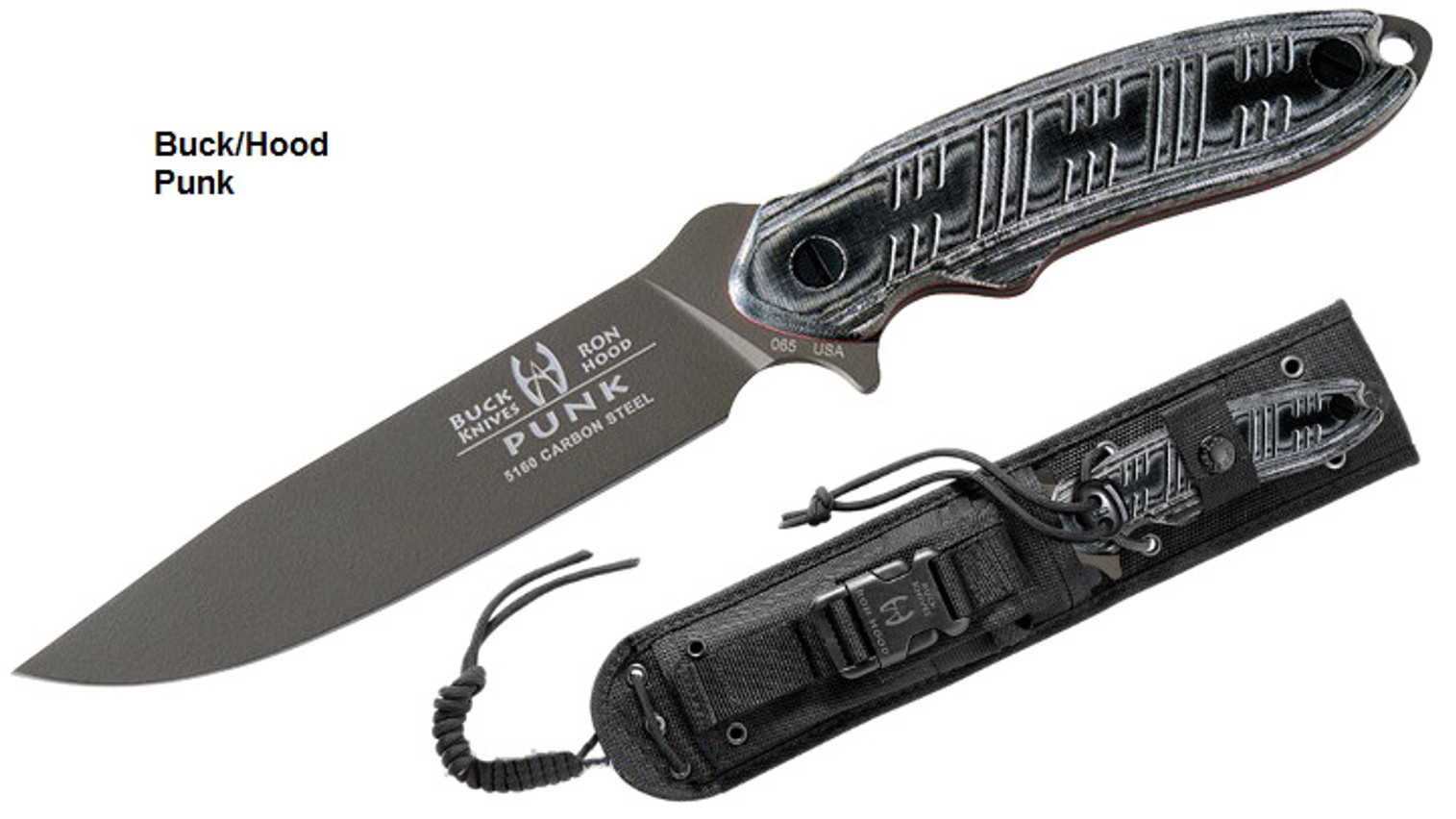 Buck Knives 0065BKSBH Punk w/MOLLE Sheath