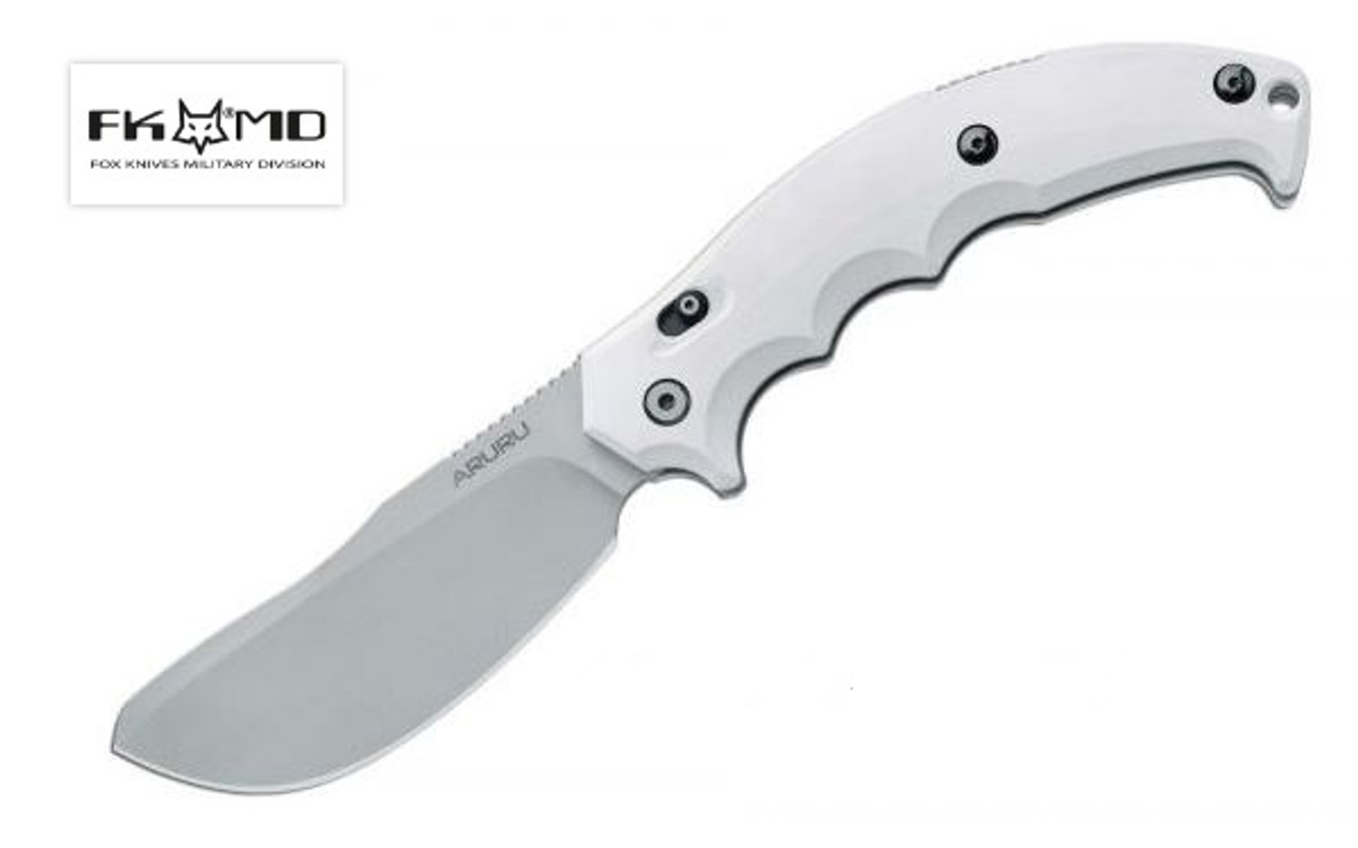 Fox Italy FX506W Aruru White Folding Knife, N690, 01FX004