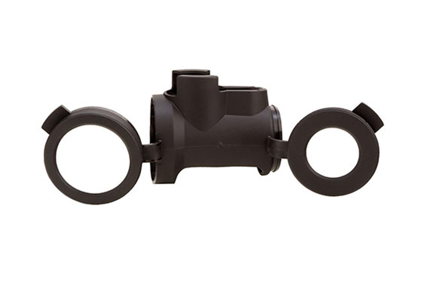 Trijicon MRO Slip on Cover in Black with Clear Lens Caps