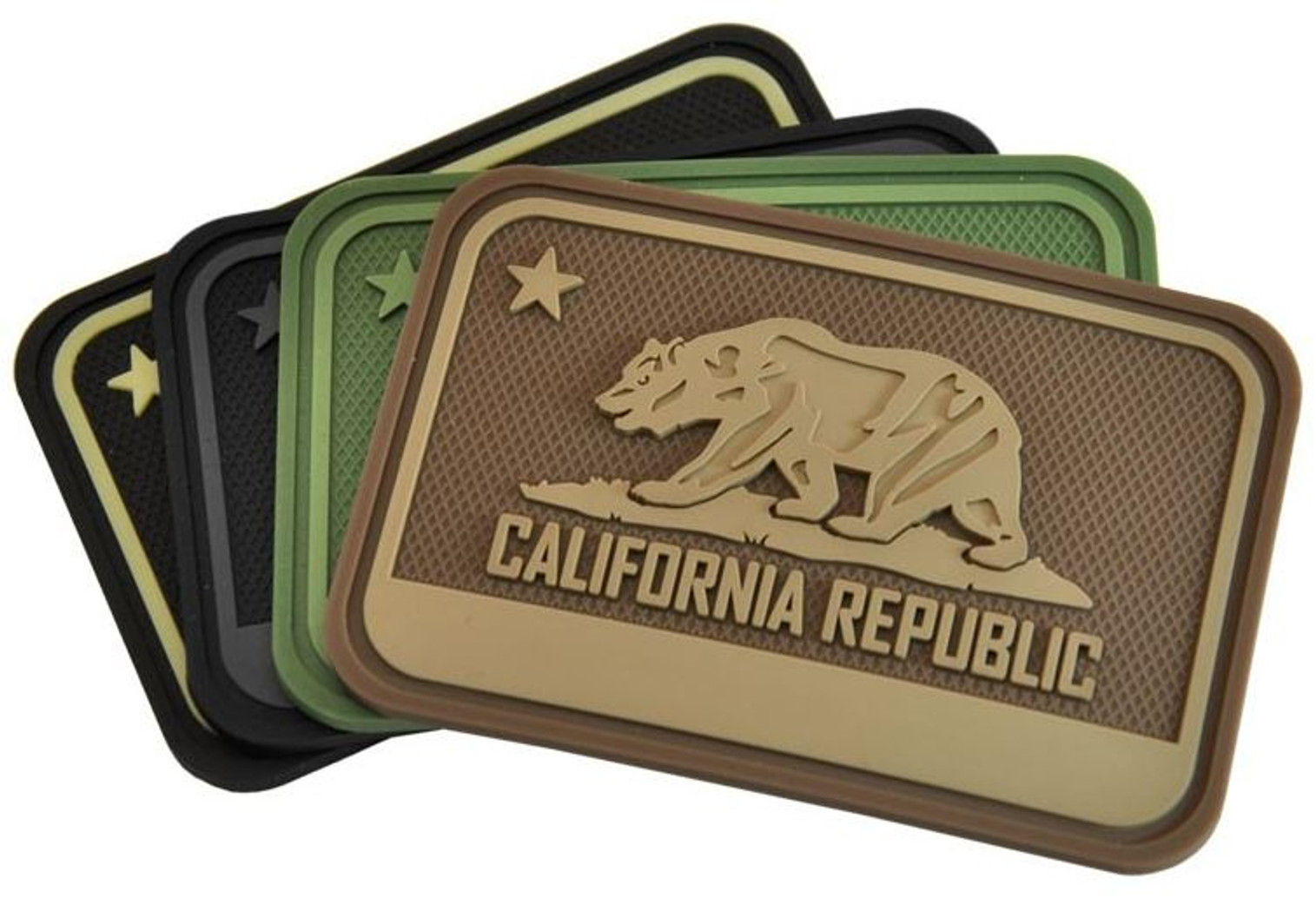 Hazard 4 Patch California Bear Flag