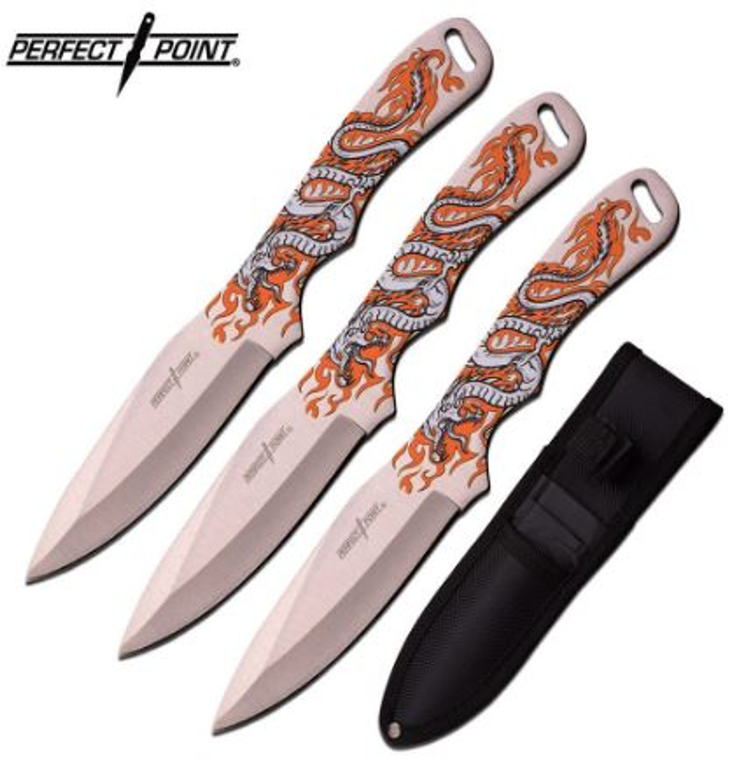 Perfect Point 1123SY Throwing Knife Set