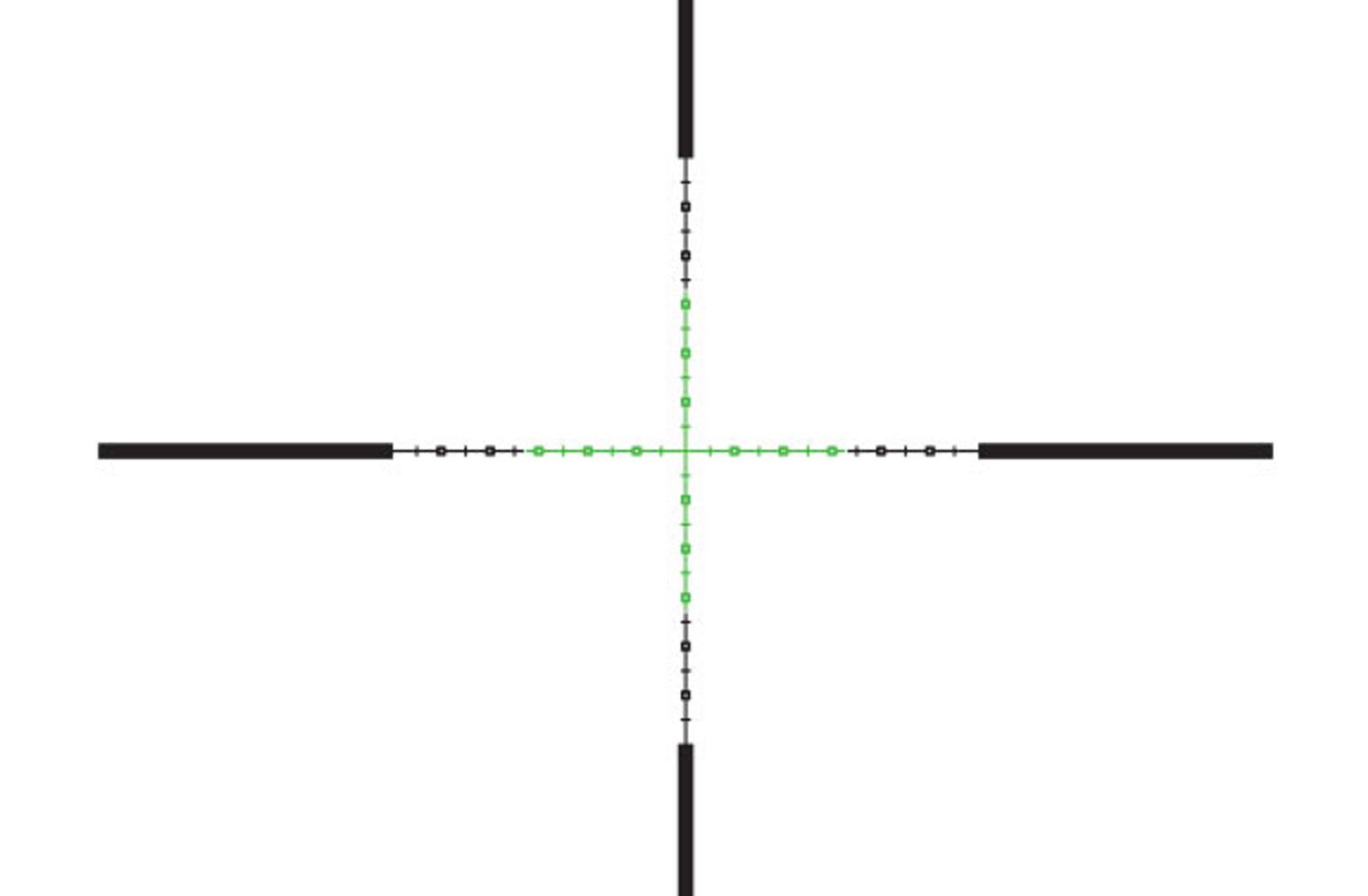 Trijicon AccuPower 3-9x40 Riflescope MIL-Square Crosshair w/ Green LED, 1in. Tube