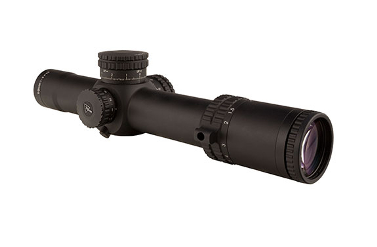 Trijicon AccuPower 1-8x28 Riflescope MIL Segmented Circle Crosshair w/Red LED, 34mm Tube