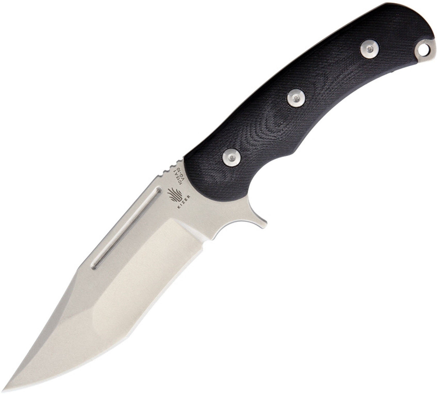 Kizer Cutlery 1015A1 Super Bad VG-10 Fixed Blade w/ Kydex Sheath