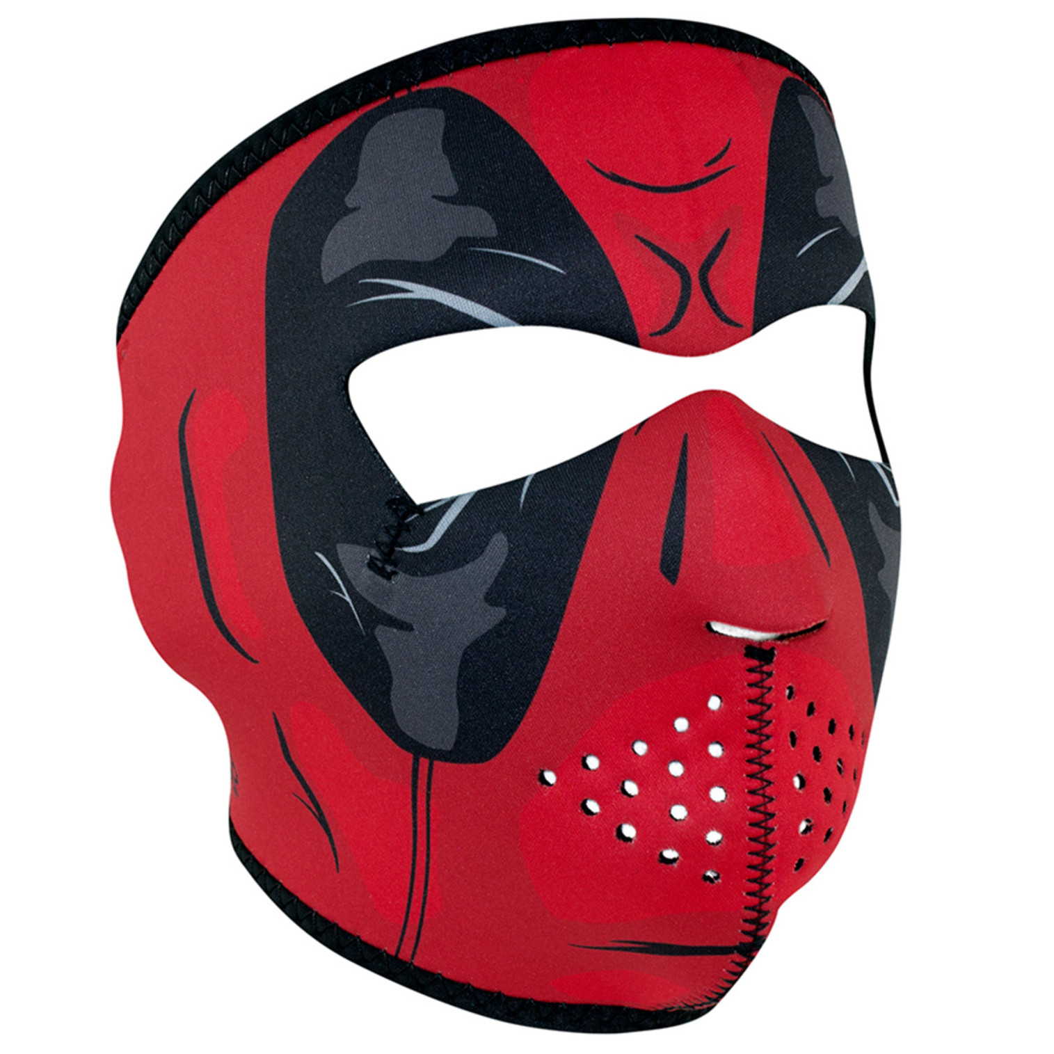 Zan Headgear Neoprene Face Mask - Red Dawn