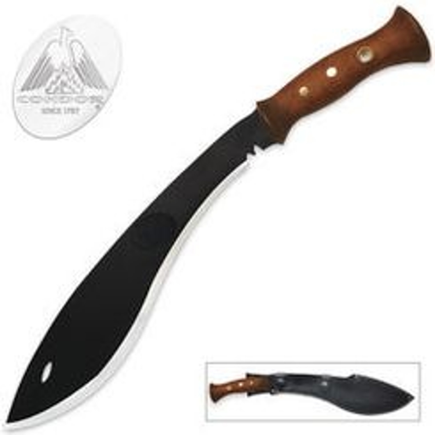 Condor Kukri Machete w/Leather Sheath