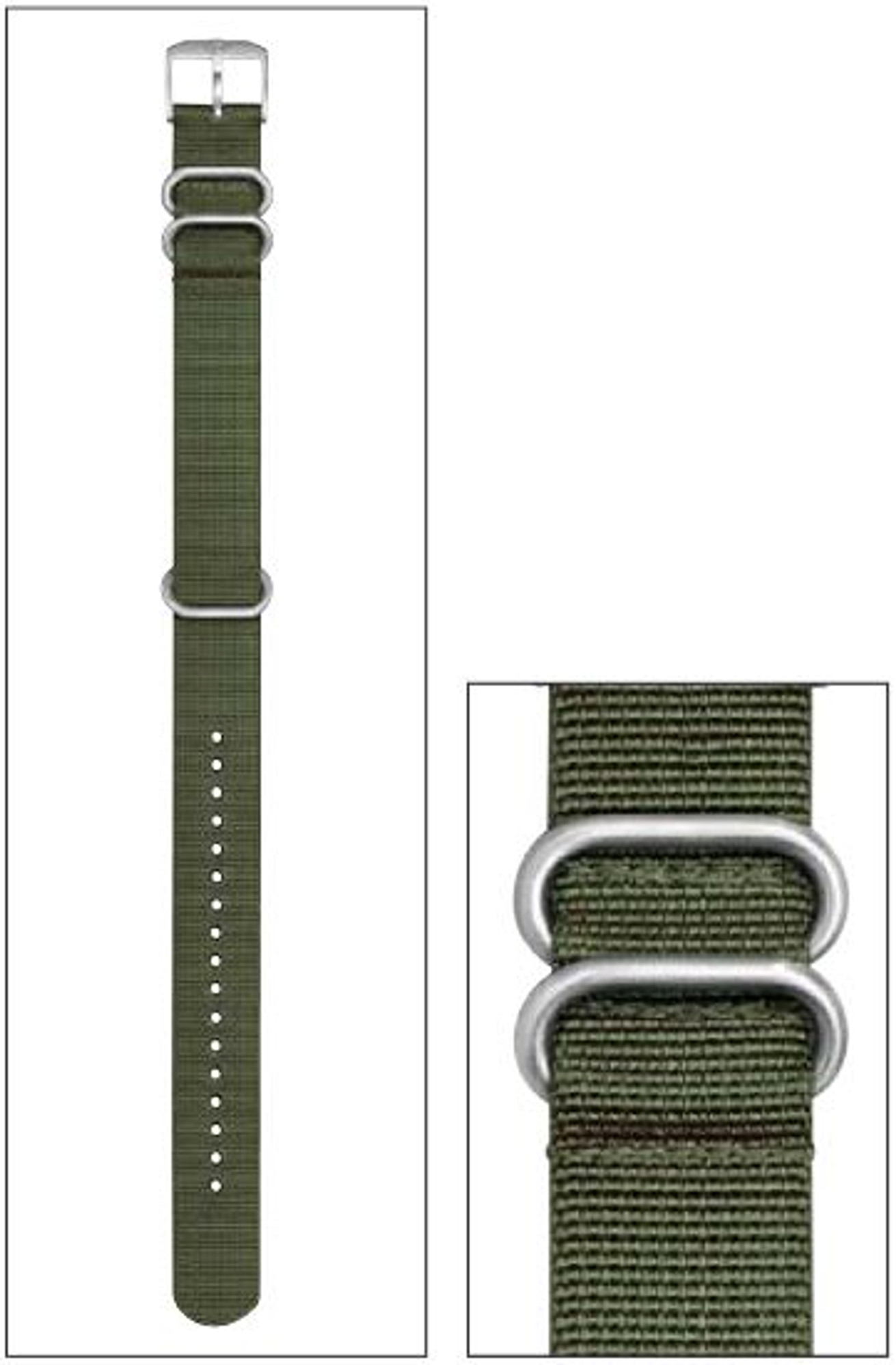 Luminox FN.L.3900.60.2 Strap Nato Style Nylon Green - 22mm